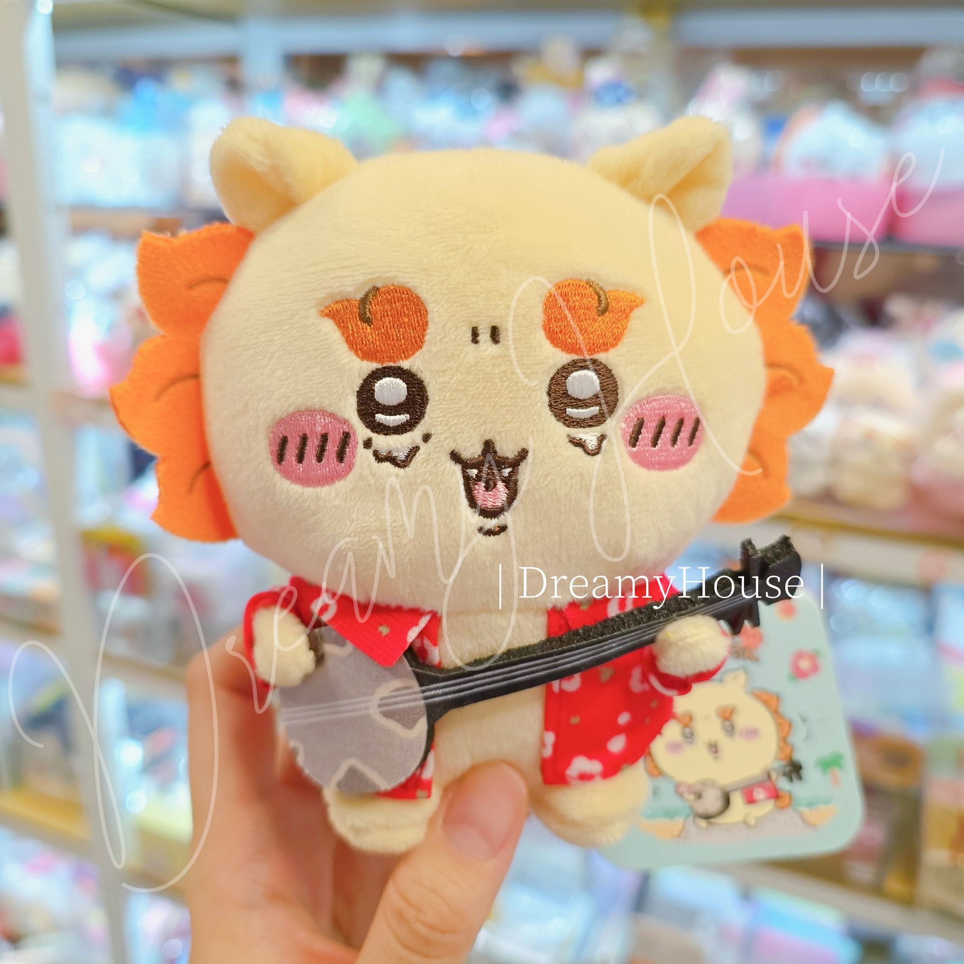 日本 Chiikawa 風獅祭 三味線公仔