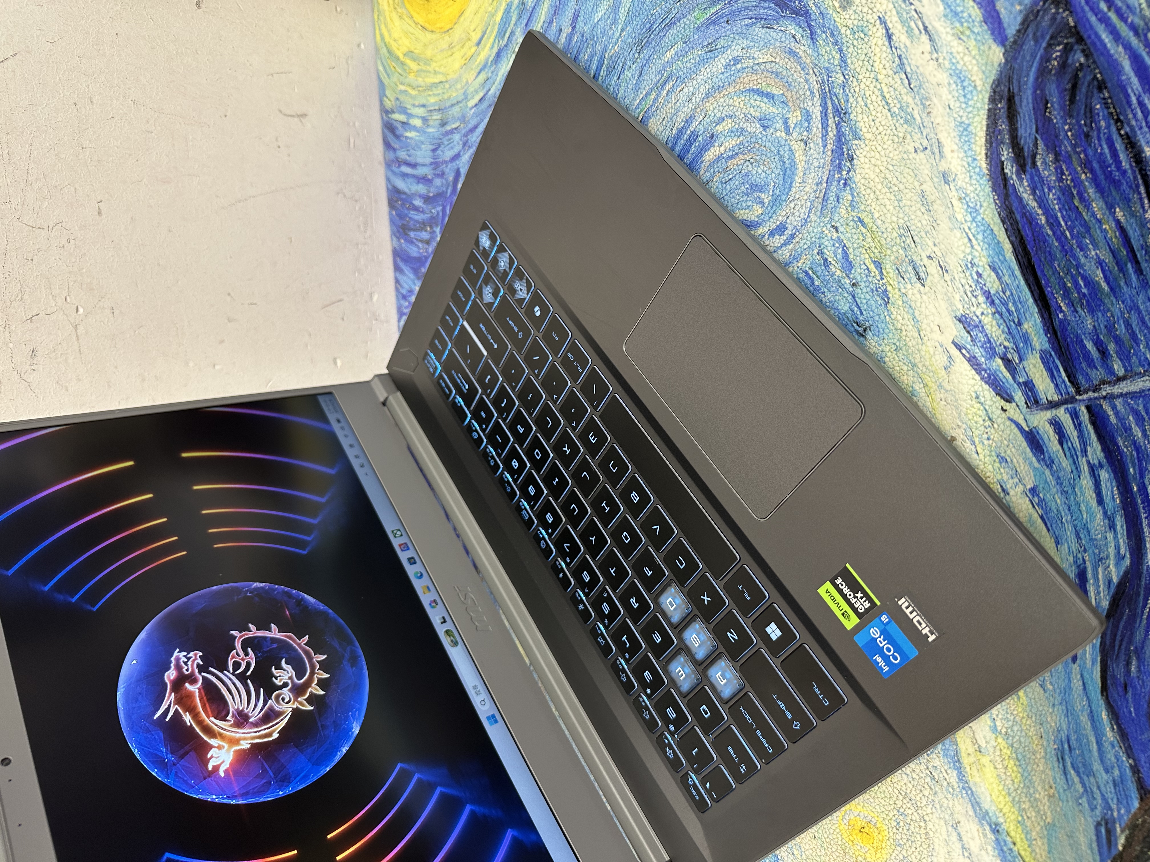 #6197 MSI  i5-13420H/16GB Ram/512GB+1TB SSD/15.6吋 144Hz Mon/RTX 4050獨立顯示卡/ Gaming Laptop / Notebook / PC / Office / Work / gaming notebook / Netflix / Movie / Windows / win 11 / 原廠保養