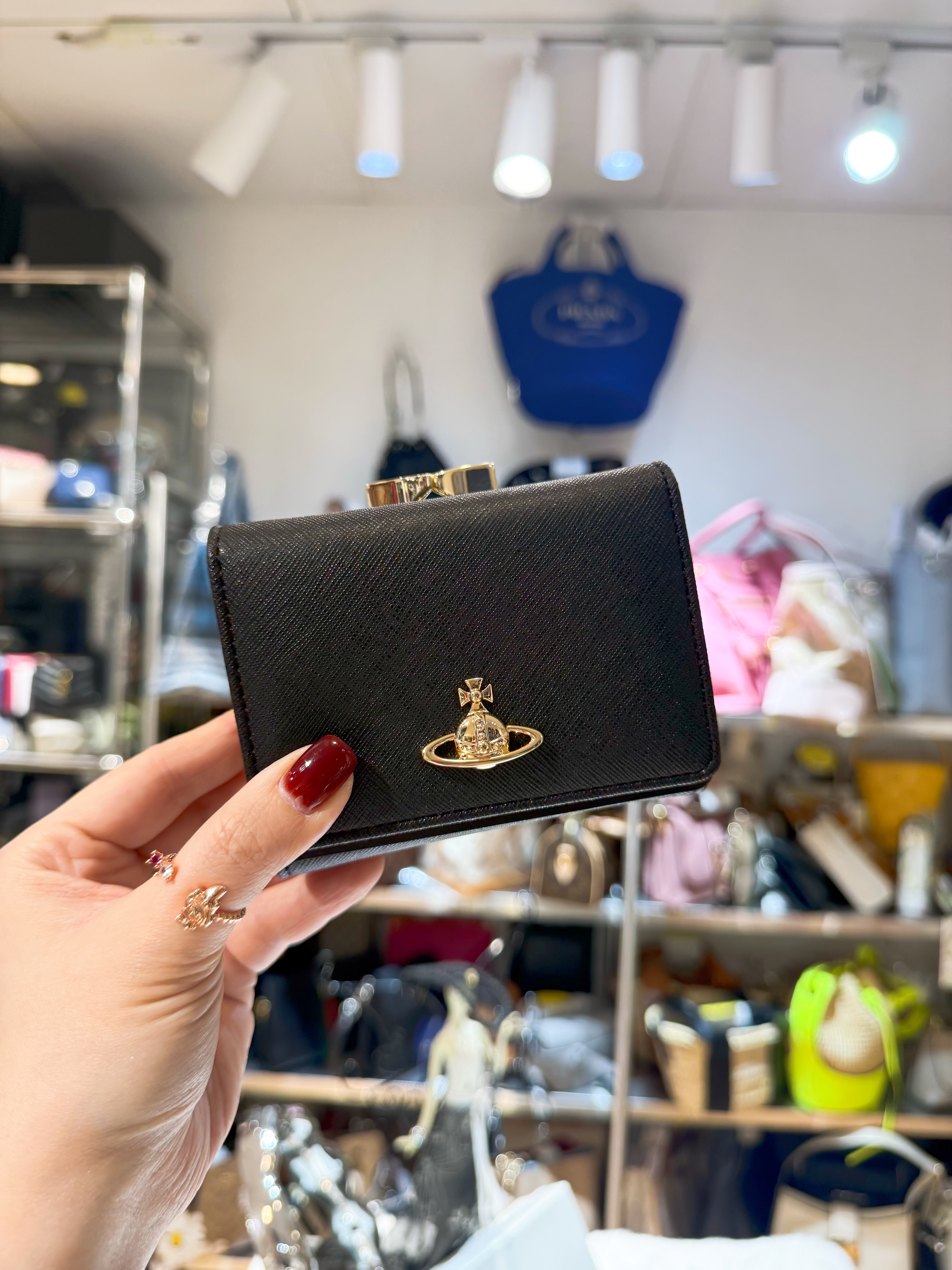 Vivienne Westwood wallet 1311/sf/blk/g