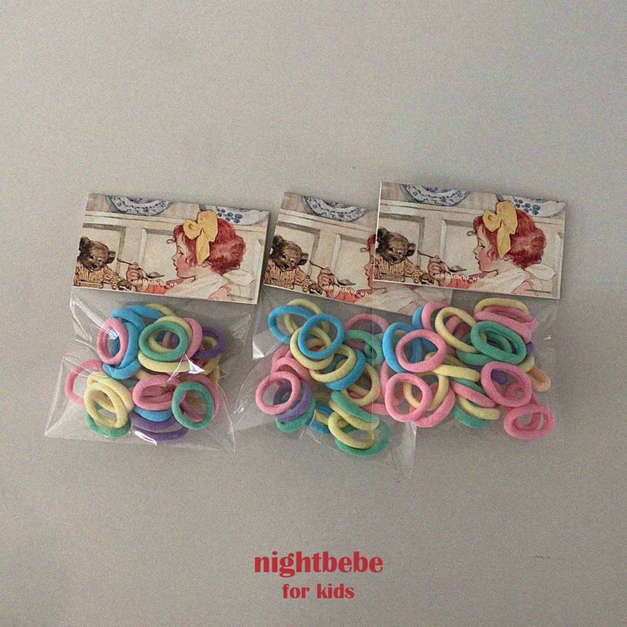Nightbebe |mini發圈1袋ACC