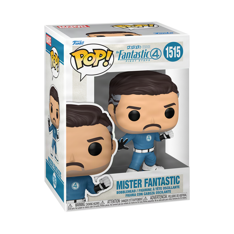 📦訂購 美國代購 Funko POP! Marvel Mister Fantastic (Fantastic Four: First Steps) Figure 神奇四俠 模型