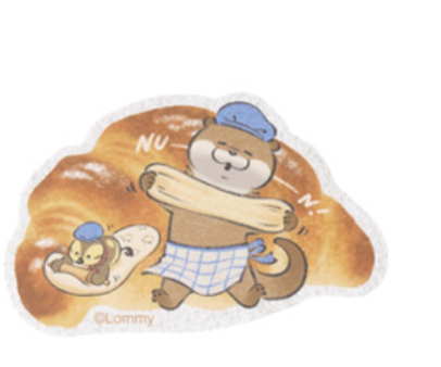 愛說謊的水獺 貼紙｜預訂