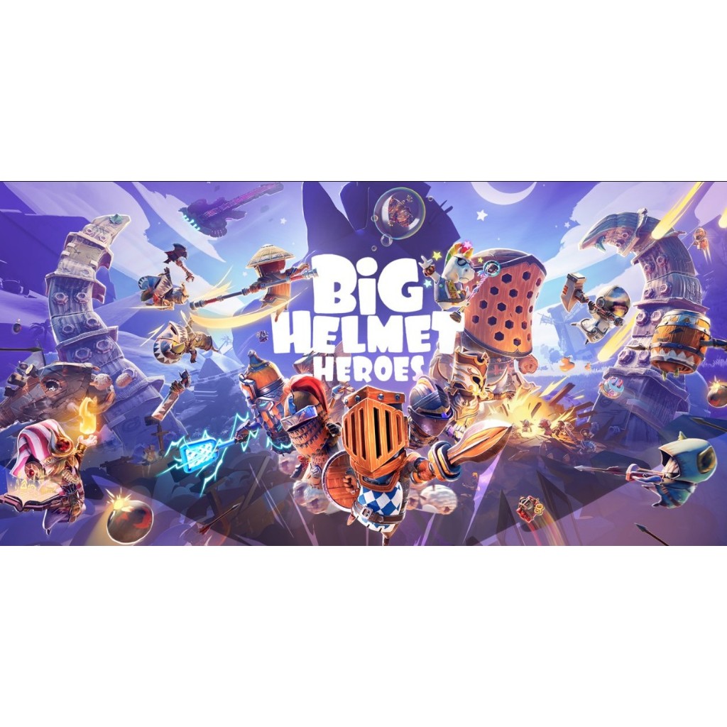 (🔥NEW RELEASE🔥) Big Helmet Heroes (Nintendo Switch) Digital Download