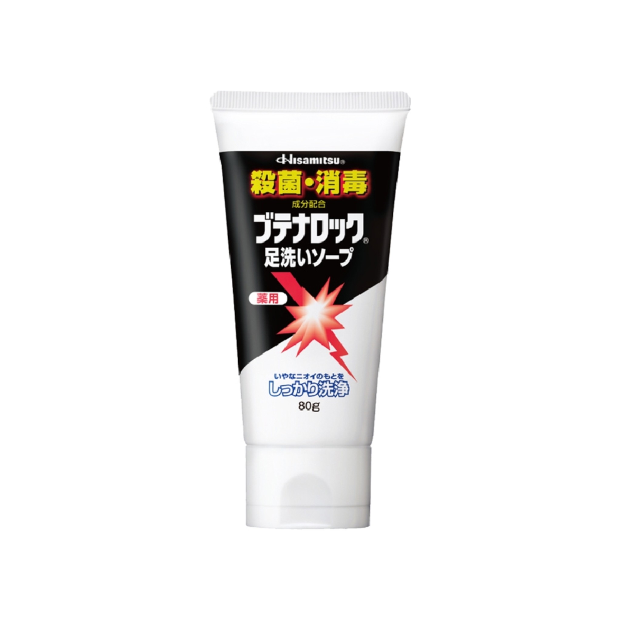 日本Hisamitsu 足用抗菌除腳臭洗腳乳 80g
