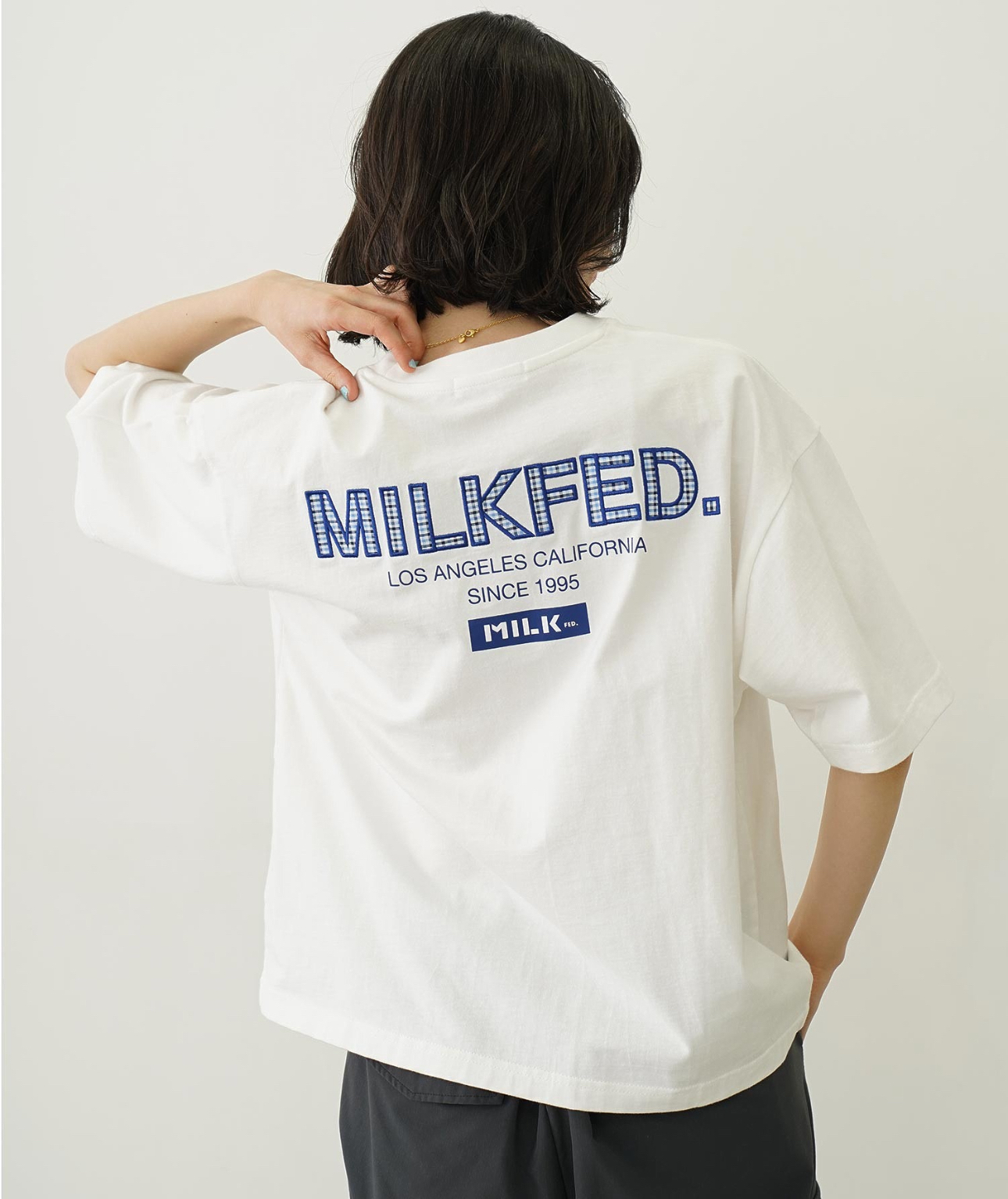 MILKFED. 刺繡衫