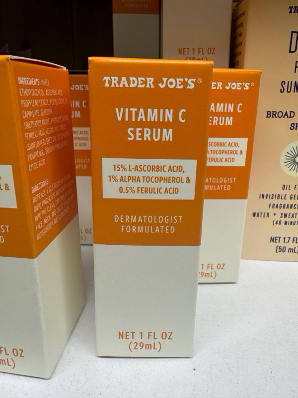 🇺🇸 Trader Joe’s Vitamin C Serum 維他命C亮肌精華 29ml