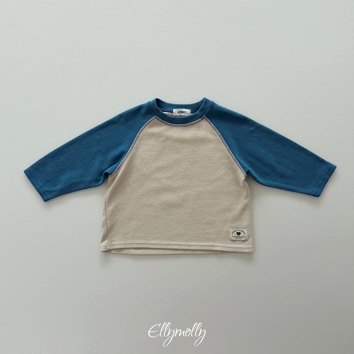 Ellymolly | Raon color raglan t