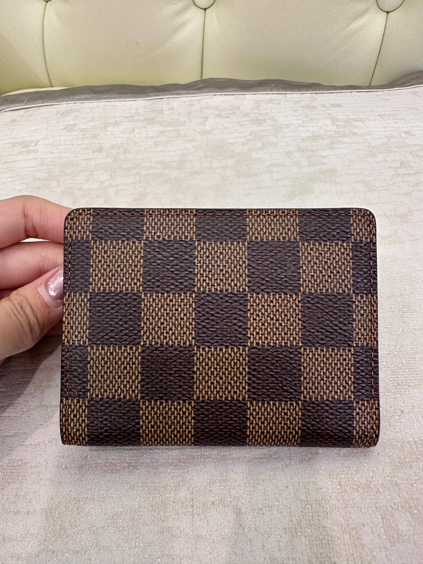 【預訂貨品】LV棋盤格卡包 