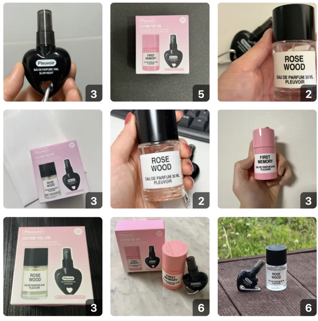 JENNIE 同款｜韓國 Pleuvoir Eau de Parfum 淡香精 30ml + 送心型噴霧Keyring