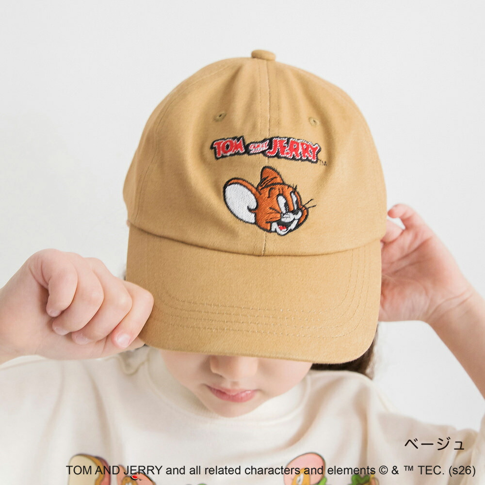 🆕【⭐訂購⭐】 🇯🇵日本直送🌀#TomNJerry 刺繡圖案cap帽［2款選］🌀[ELAA-0266][260215]