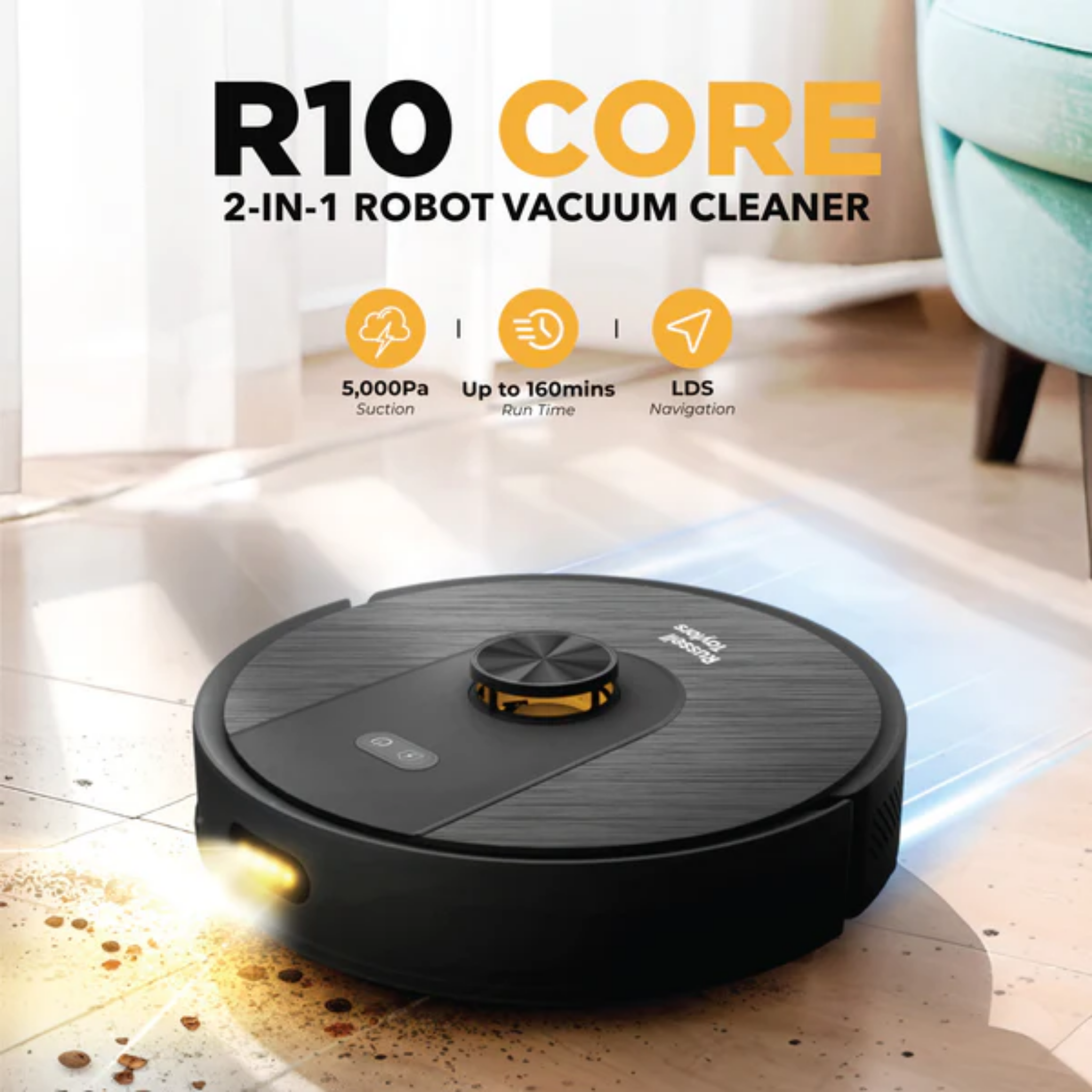 Russell Taylors Robot Vacuum Cleaner (R10)