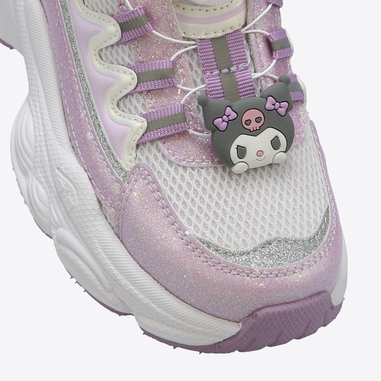 🇰🇷預訂 韓國直送🇰🇷Sanrio兩色人物裝飾撥盤式閃粉波鞋