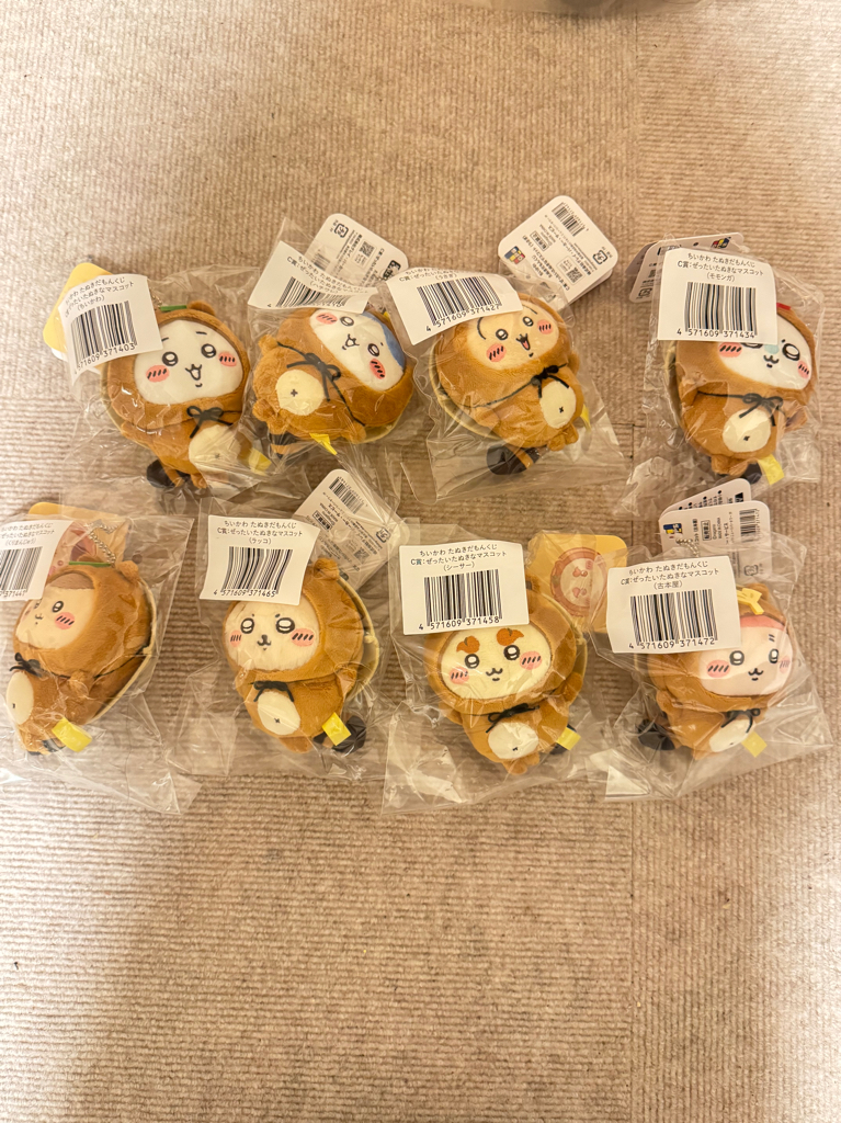 [直購價] Chiikawa 一番浣熊系列 公仔/公仔吊飾