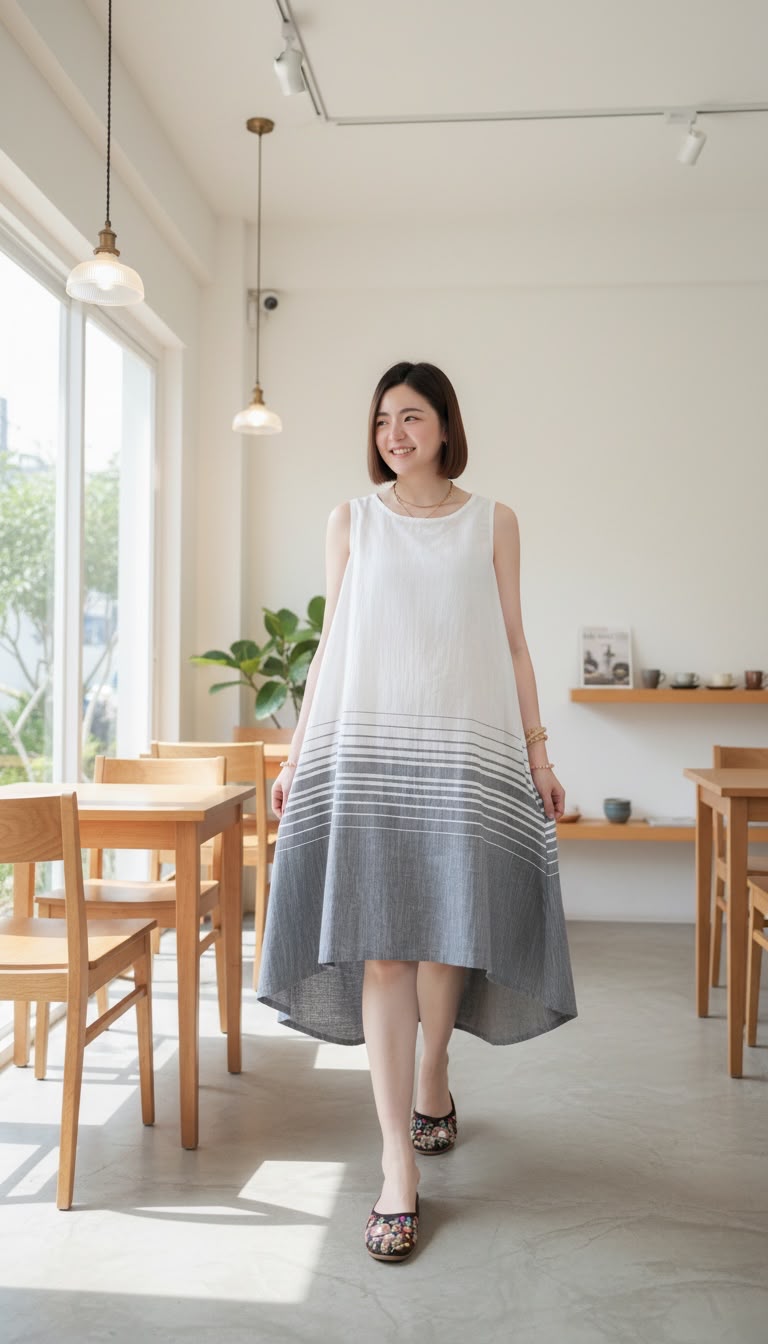 2446 Muji Gradient Grey OP 37-46"