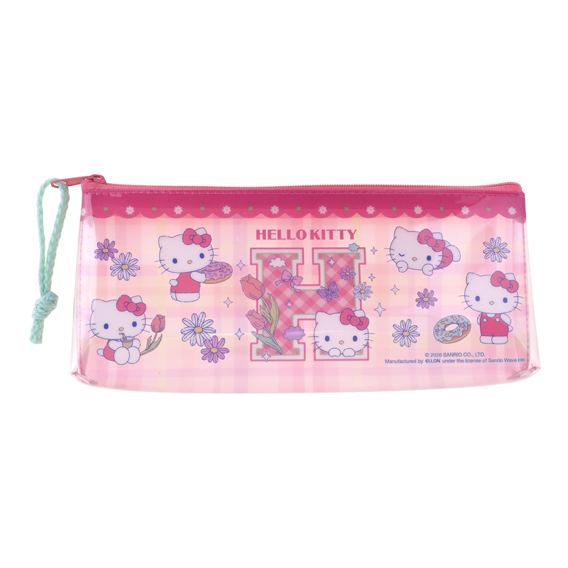 Hello Kitty Transparent PVC Pencil Pouch 透明筆袋
