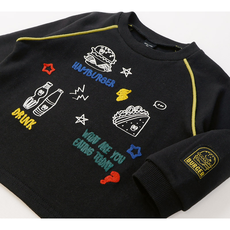 🆕【⭐訂購⭐】🇯🇵日本直送 🌀 日本品牌 #新幹線 #食物  #恐龍 刺繡/印花衛衣［6款選］🌀  [PLJA-0070] [261109]