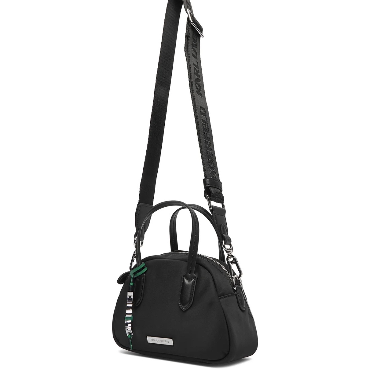 KARLLAGERFELD  IKON NYLON BOWLING BAG