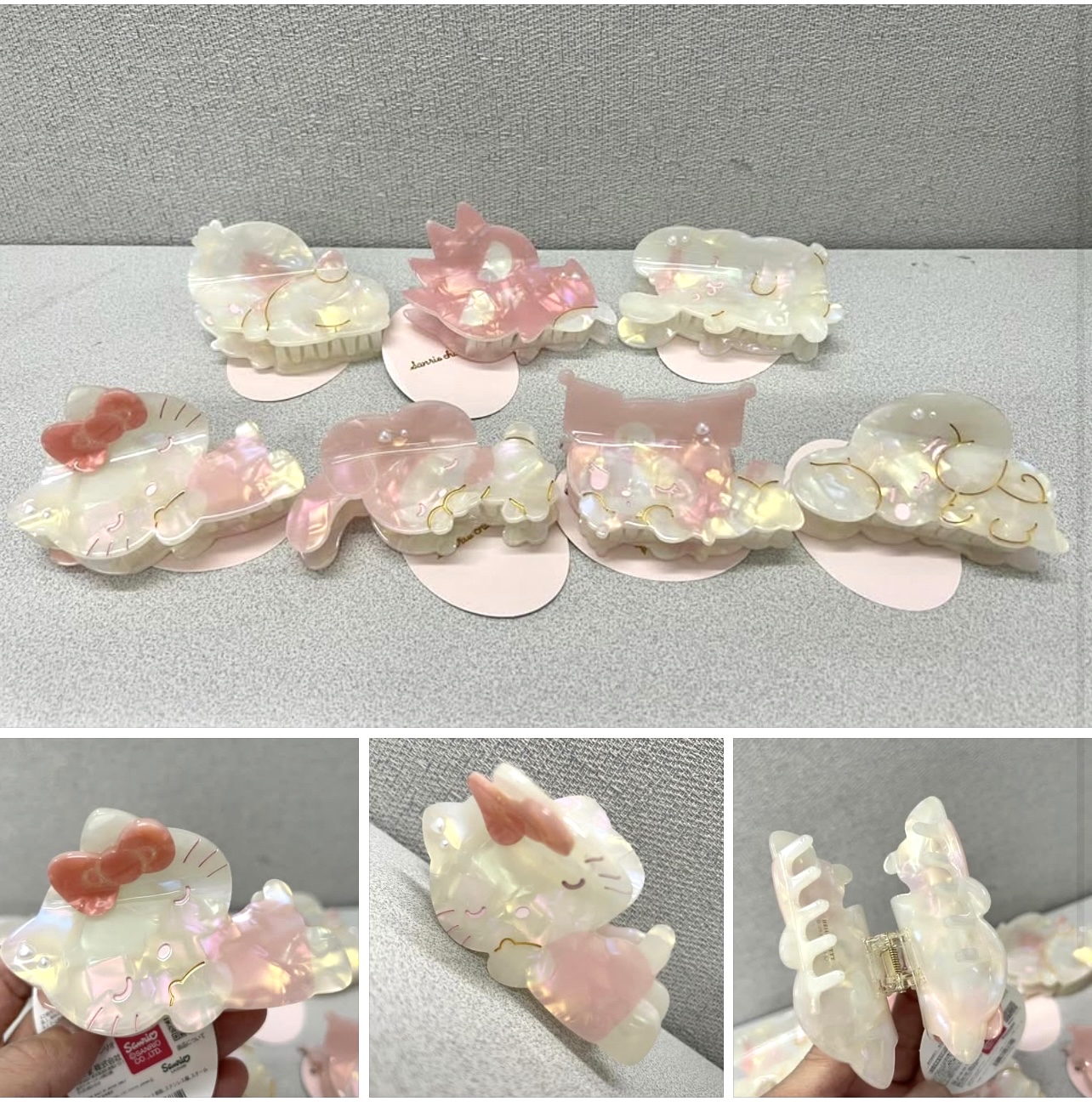 🎌日本直送🎌 Sanrio 卡通 幻彩系列 髮夾 