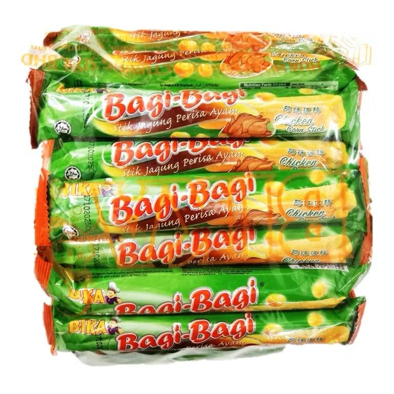 40pcs Bika Bagi-Bagi Pika Corn Stick, Big D, Bing Bing [Chocolate/Strawberry/Seaweed/