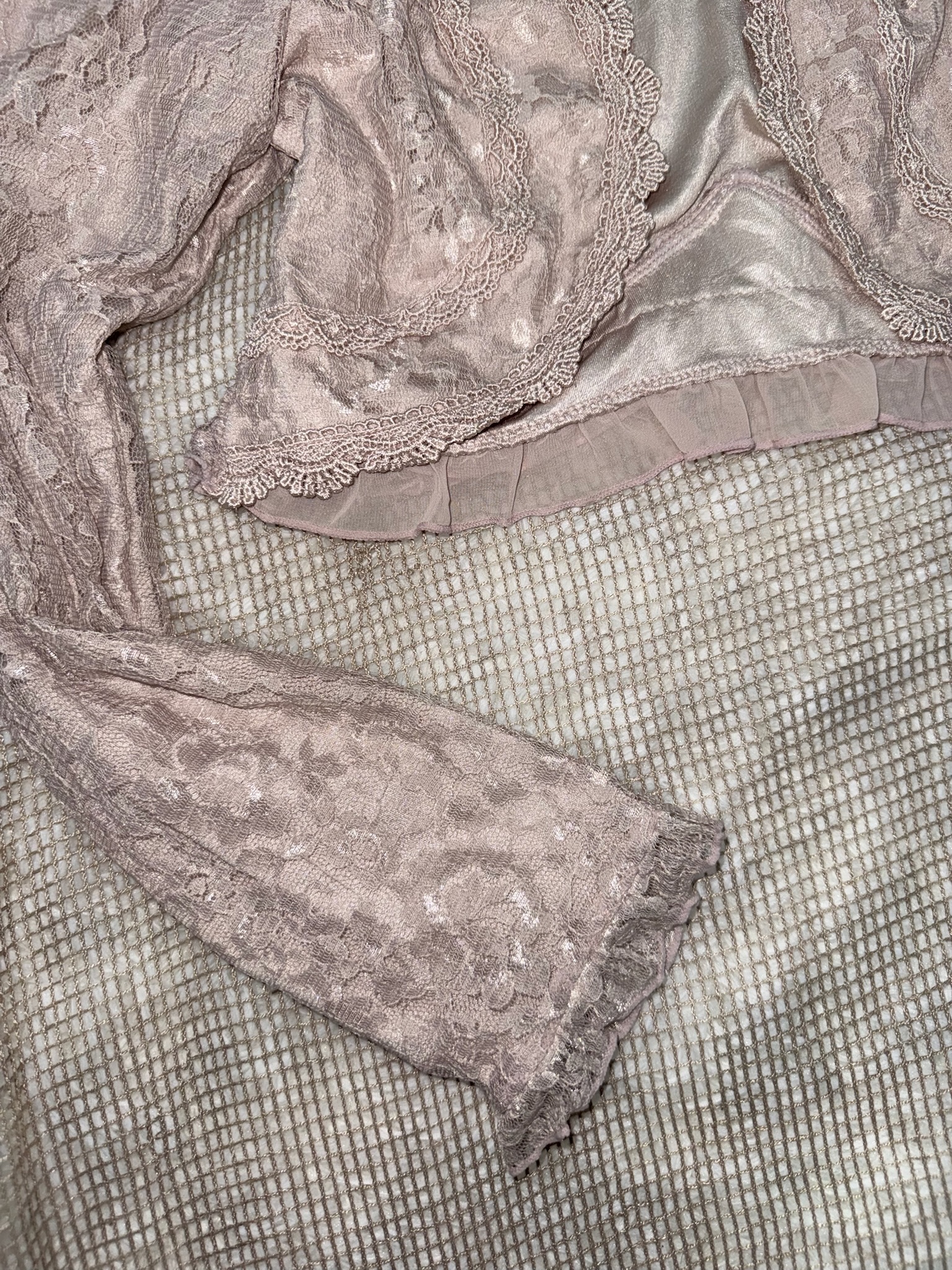 Axes Femme Fairycore Lace Bolero Cropped Shrug