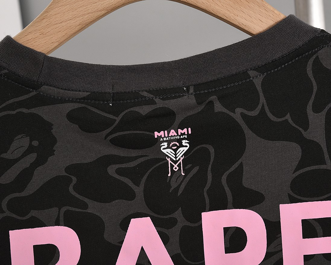 BAPE x Inter Miami CF Camo Tee