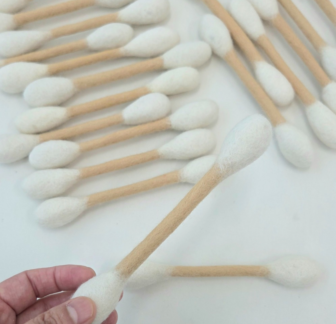 （現貨） 棉花棒貓草玩具 （16cm)