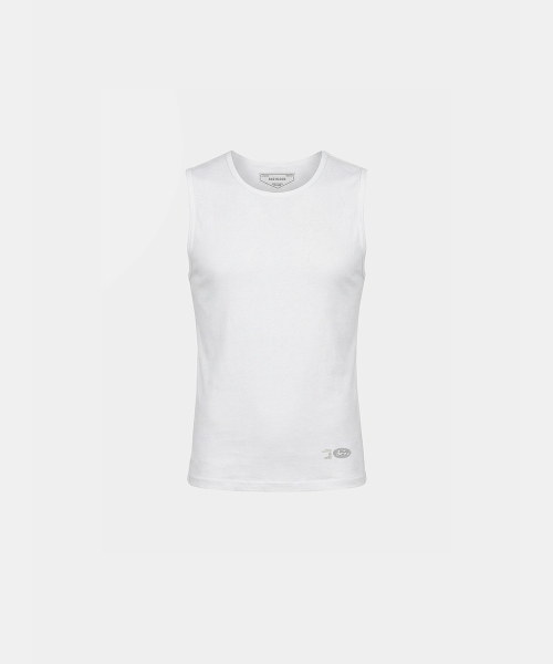 BS Cotton Jersey Classic Tank - White
