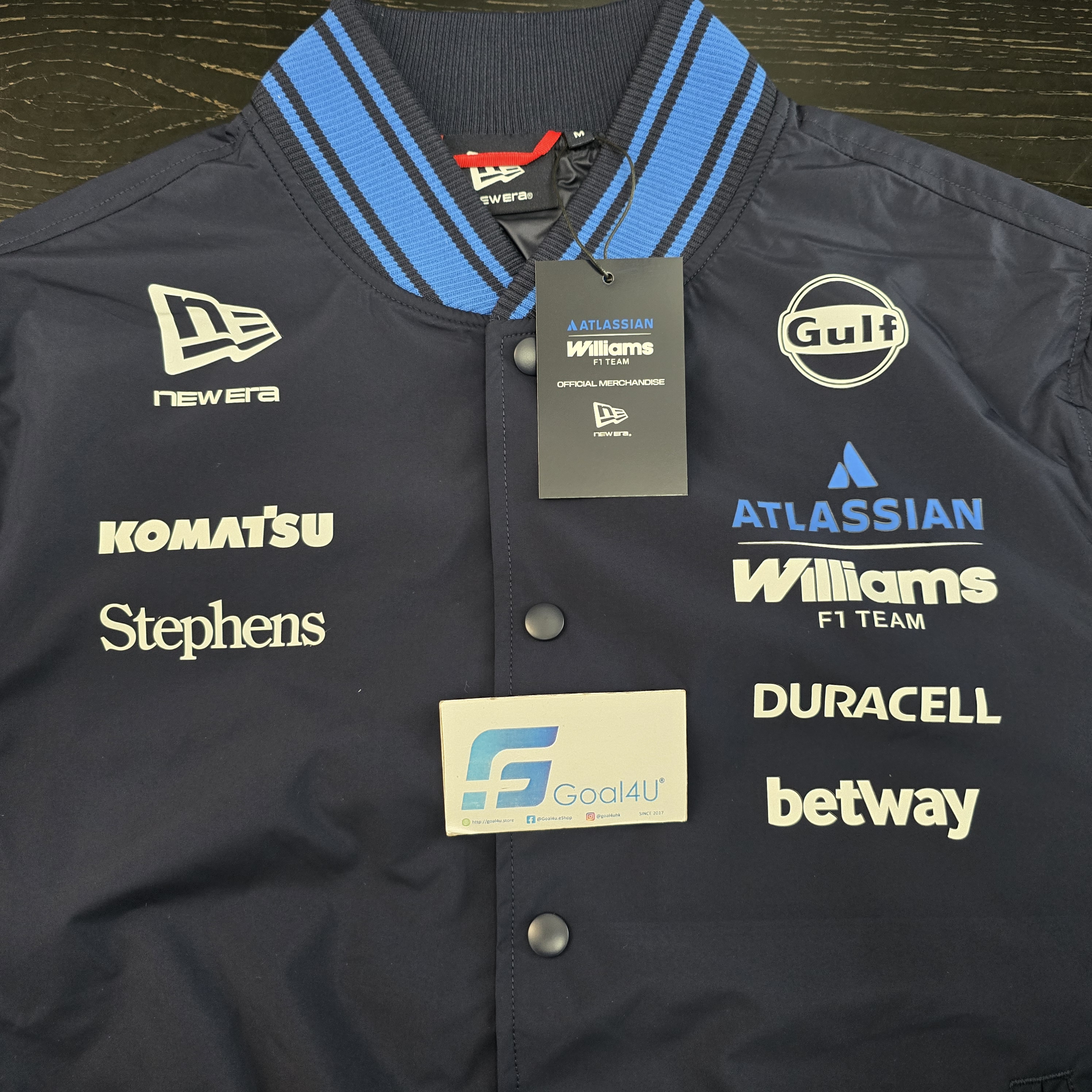 F1 Williams 威廉士車隊 2026 官方飛行外套 60941814