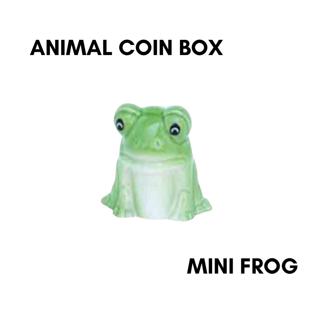 Claytan Coin Box - Animal Design