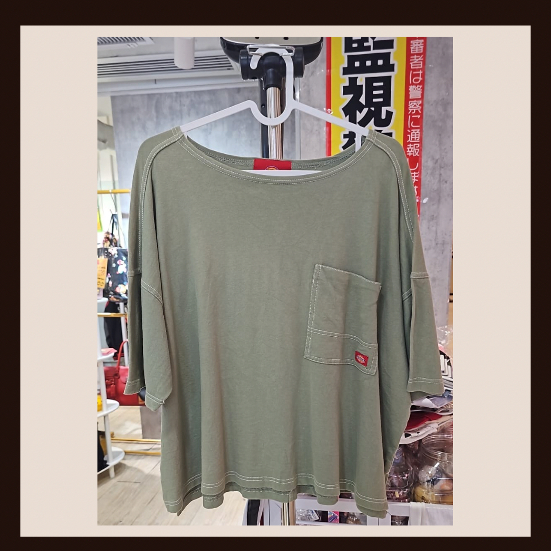 💎 城市工裝 Dickies 經典紅標寬鬆口袋上衣