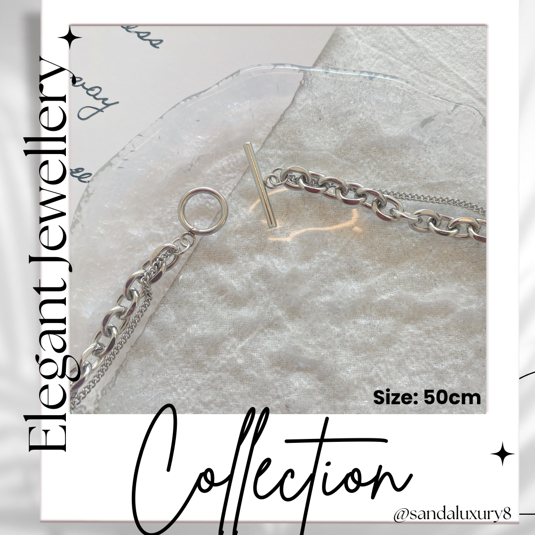 Elegant Jewellery Collection Cool Man Titanium Steel Necklace 