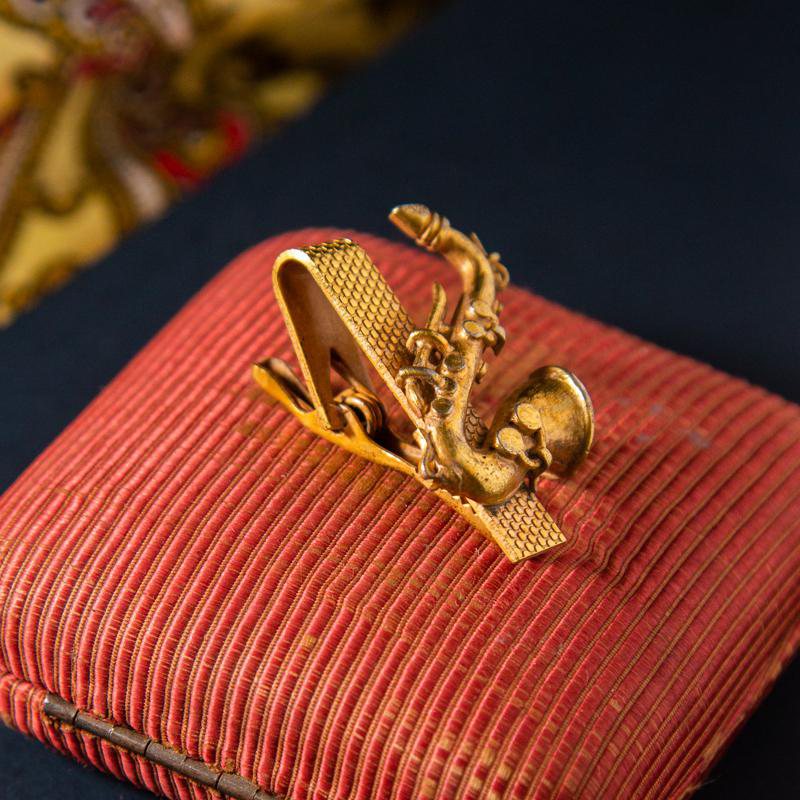 C.a. 1960s Saxophone Short Tie Clip(EA1718)
