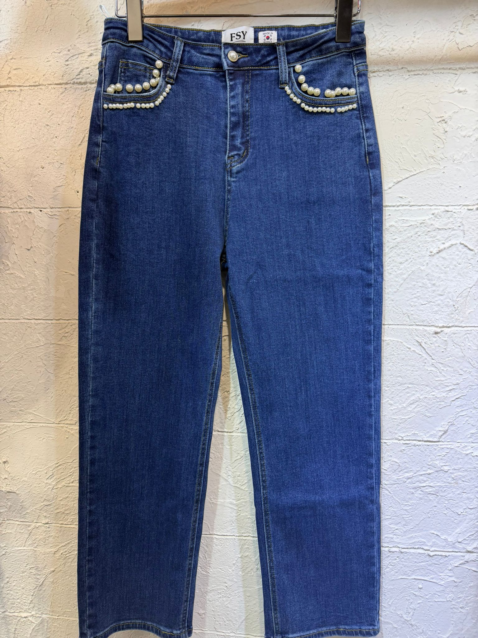 💥斷碼💥珍珠牛仔褲