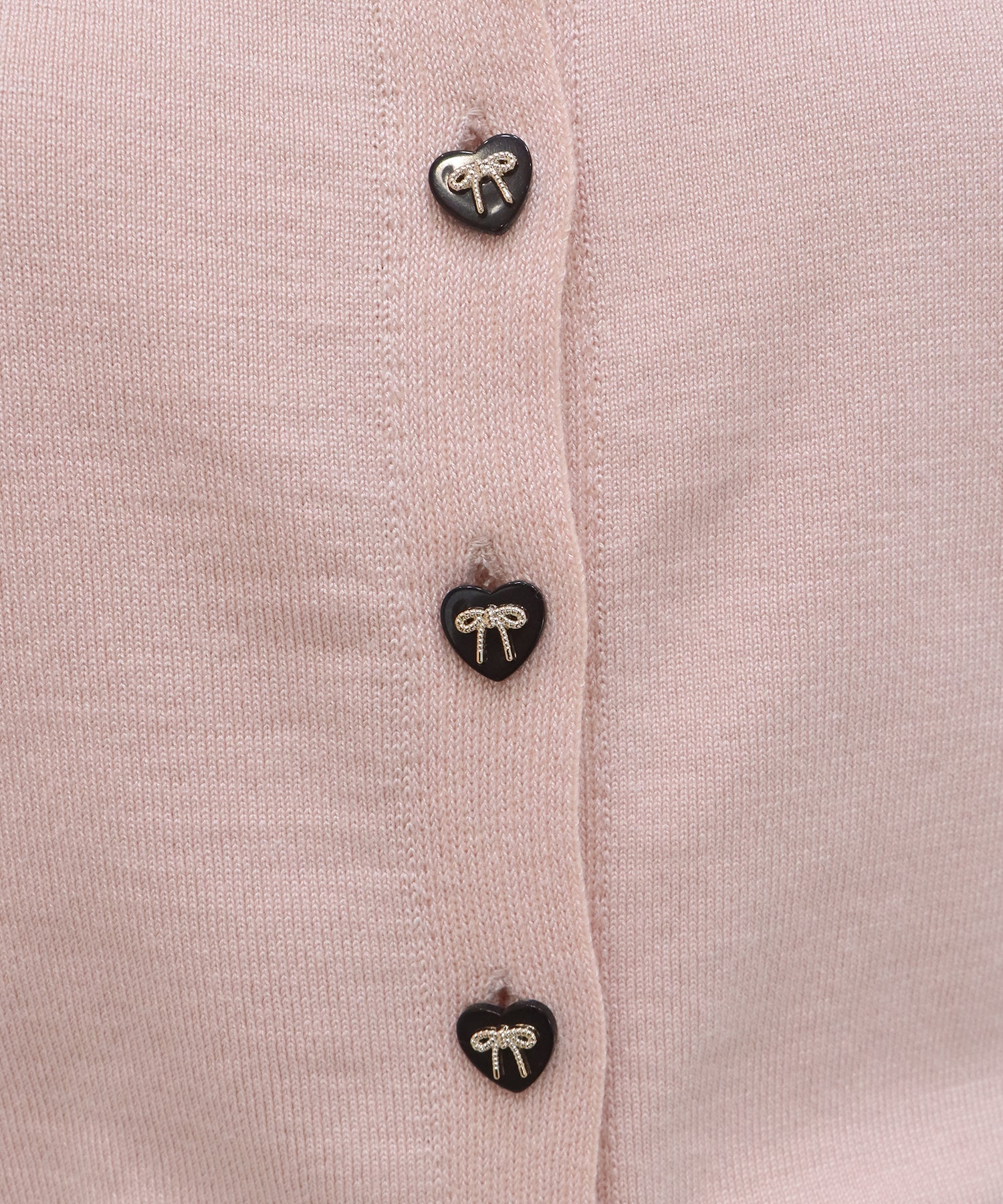 <JP> Spring Soft Heart Bowknot Polo Knit * 3色入 <預購>