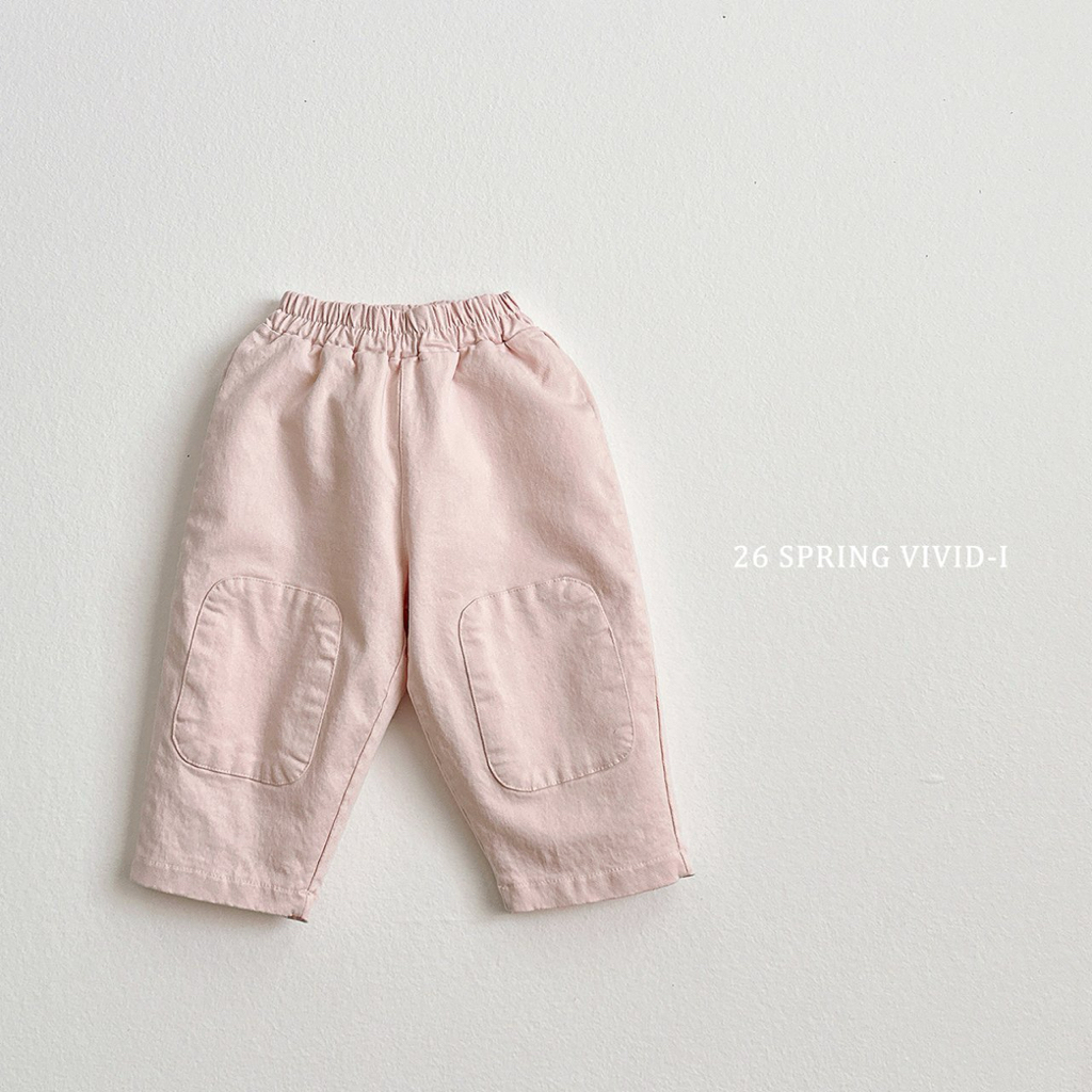 🌸預訂 韓國直送🌸🇰🇷VIVIDI兩色貼布寬鬆闊腳褲