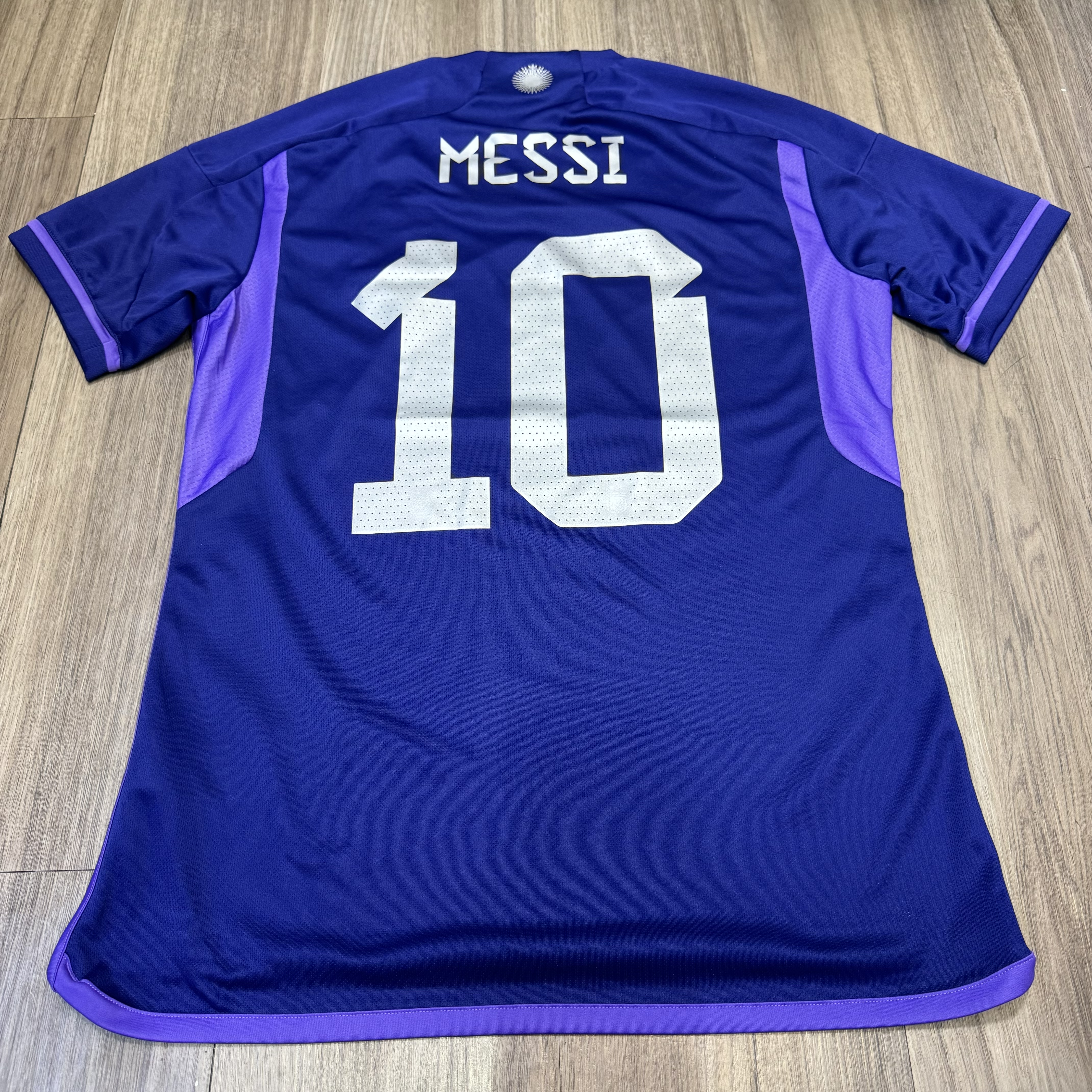 Argentina WC2022 away shirt #10 Messi