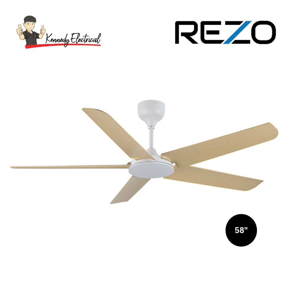 Rezo 58" Novio DC Motor Ceiling Fan (NOVIO58)