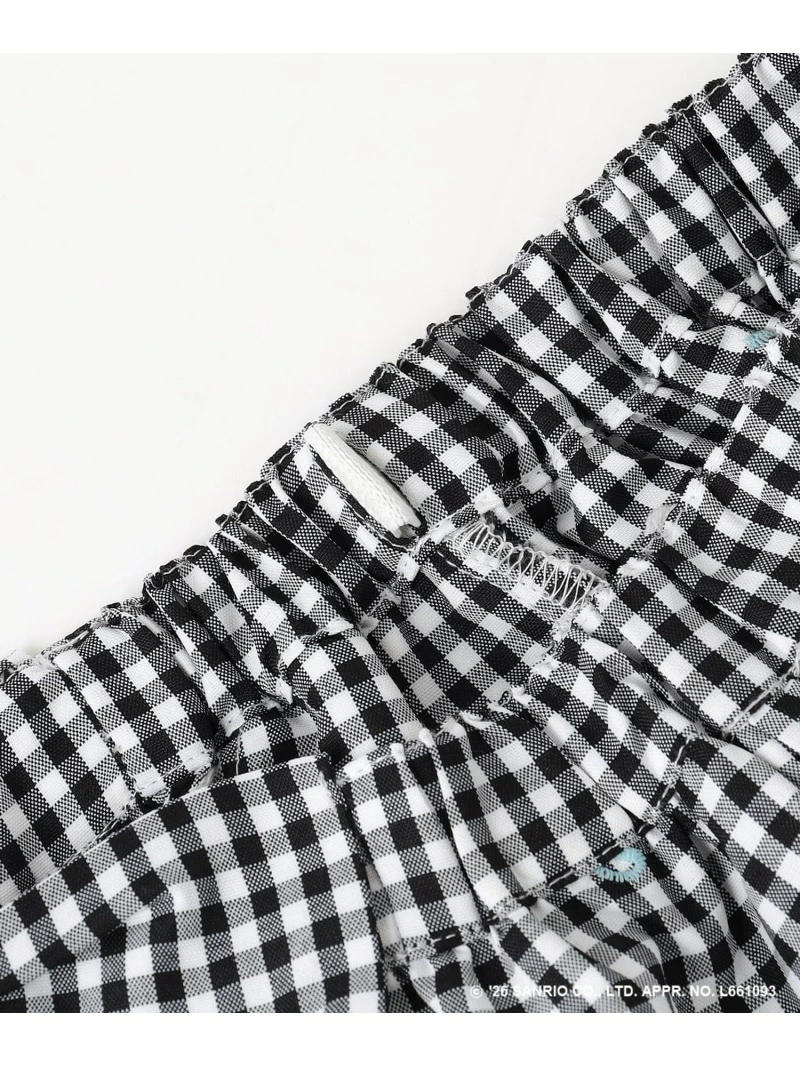 🆕【⭐訂購⭐】🇯🇵  日本直送🌀#Cinnamoroll  刺繡 格紋 寛鬆短褲［2款選］🌀[ELCA-0211][260424]