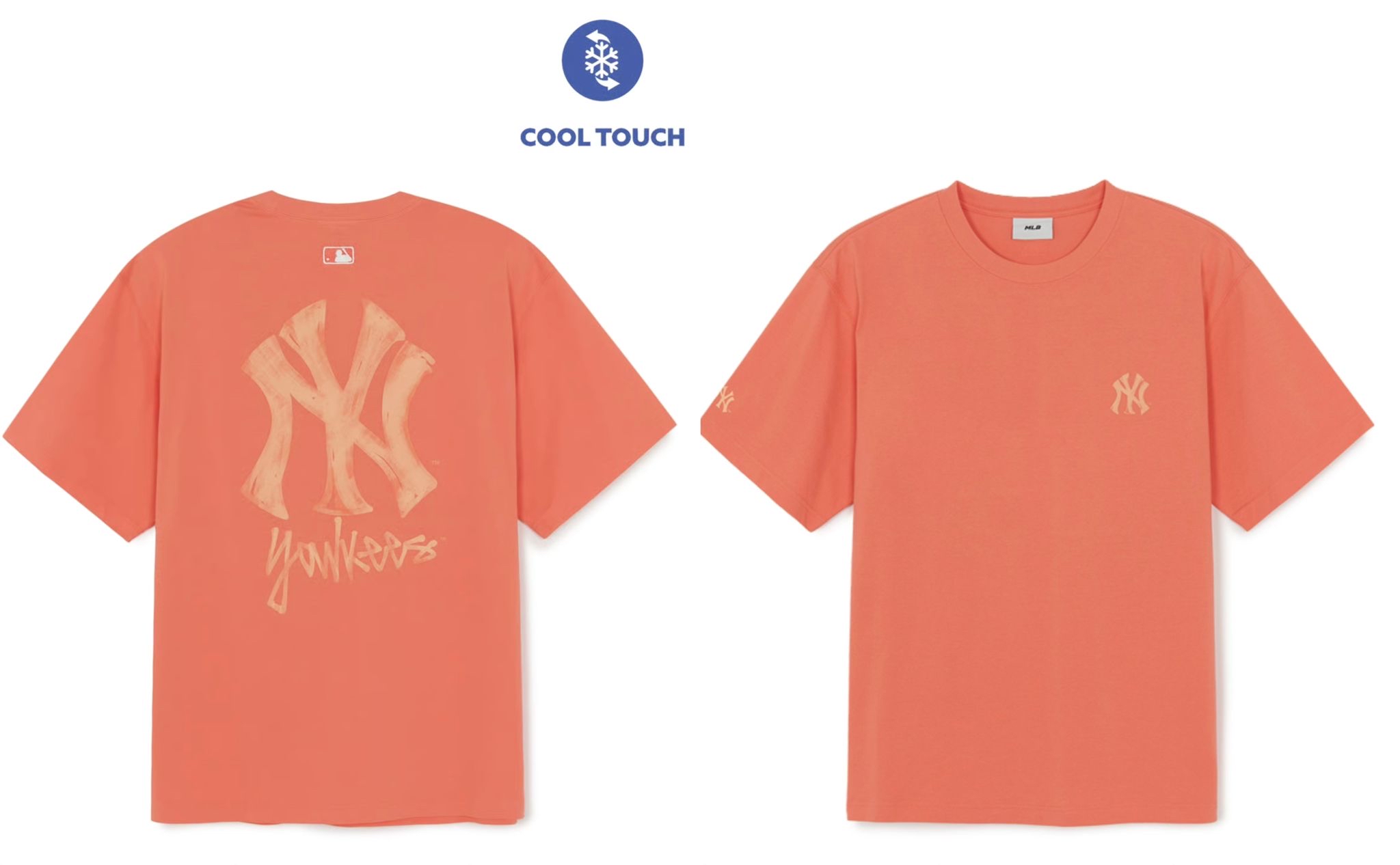 *🇰🇷韓國直送MLB韓國🇰🇷專門店 紐約洋基隊SIMPLE LOGO OVER FIT T-SHIRT 3ATSB0463 男女同款 折扣優惠🈹*