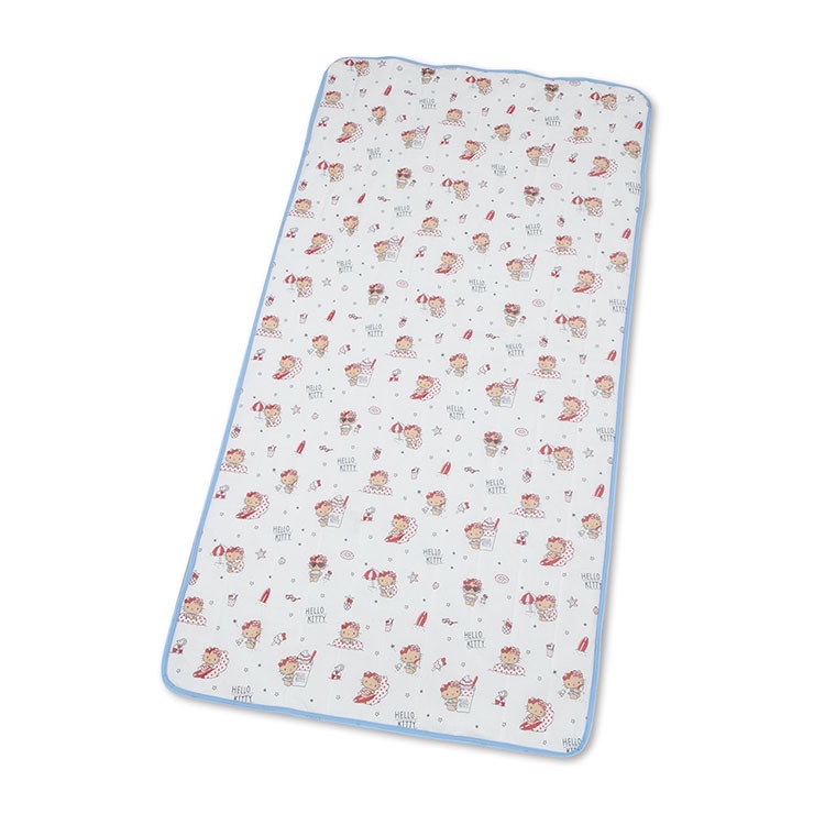 日本直送夏天黑皮系列Sanrio Hello Kitty冷感床墊 100×205 cm
