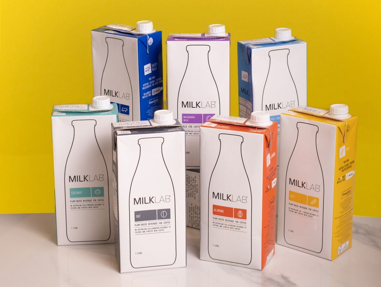 Milklab 植物奶系列 (Plant-Based beverage for coffee)