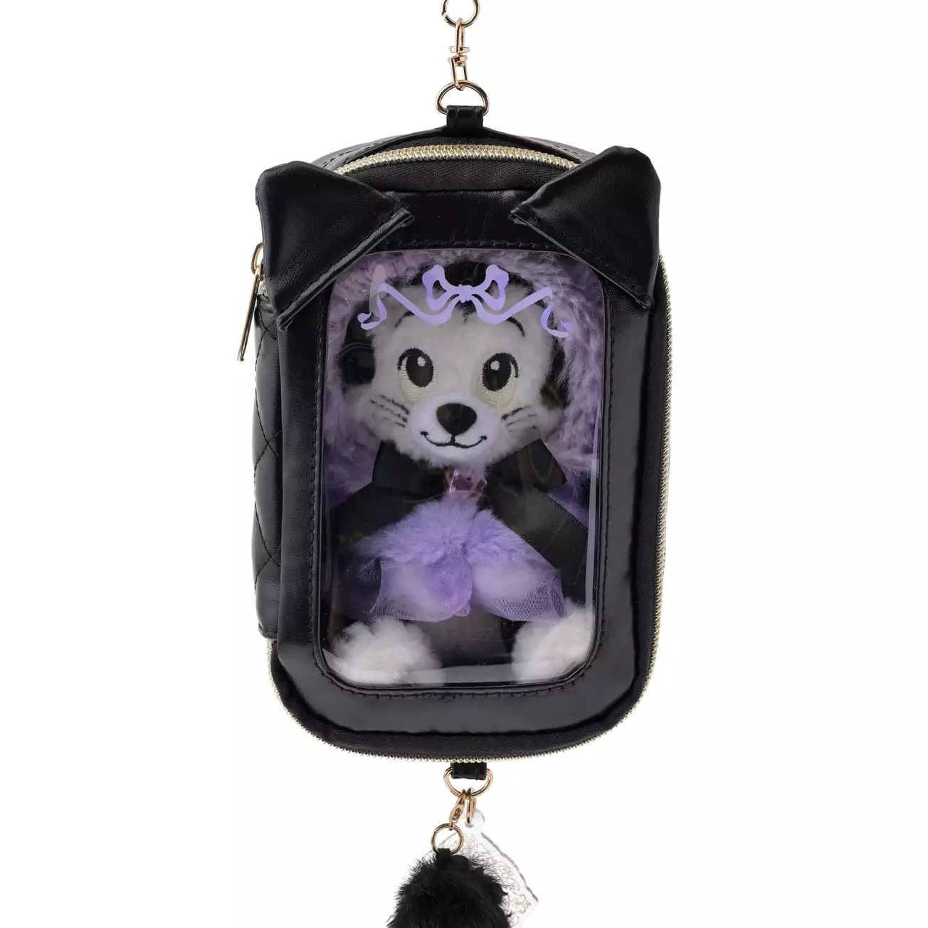 🌸 【預訂】Minnie & Figaro Pouch - CAT MINNIE AND FIGARO - 2027 DISNEY HALLOWEEN