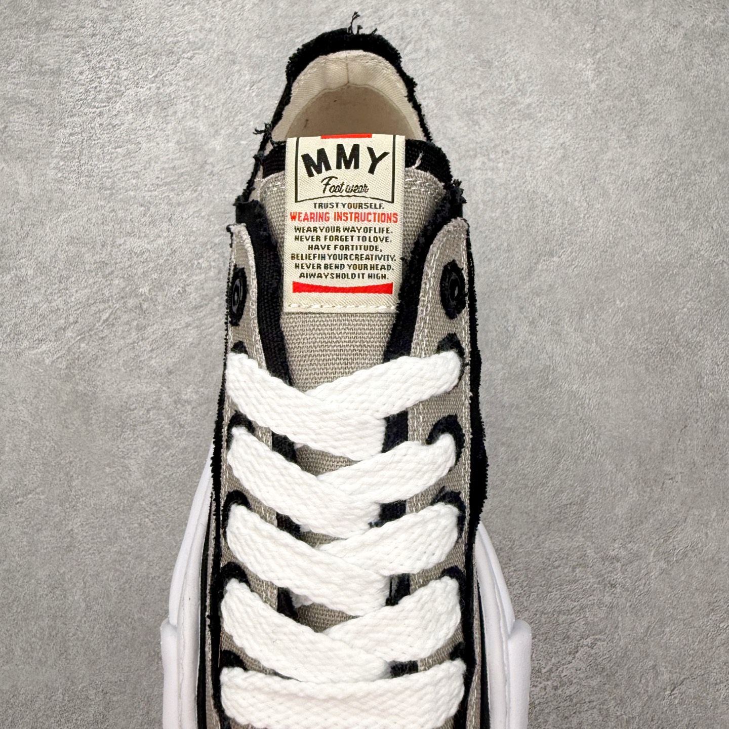 Maison Mihara Yasuhiro MMY "Peterson" OG Sole Canvas Low-top Sneaker