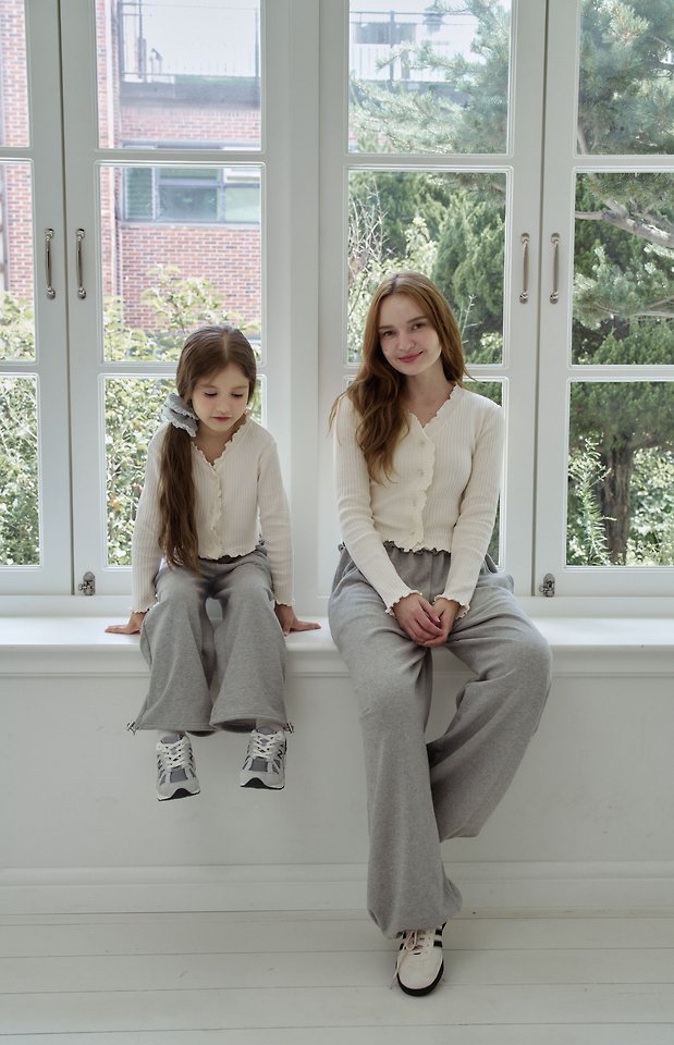 Momoann | Ribbed Cardigan(with Mom)