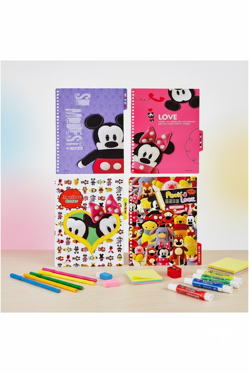 4入  隔頁板 Mickey And Friends  (DPIE-B5-02)