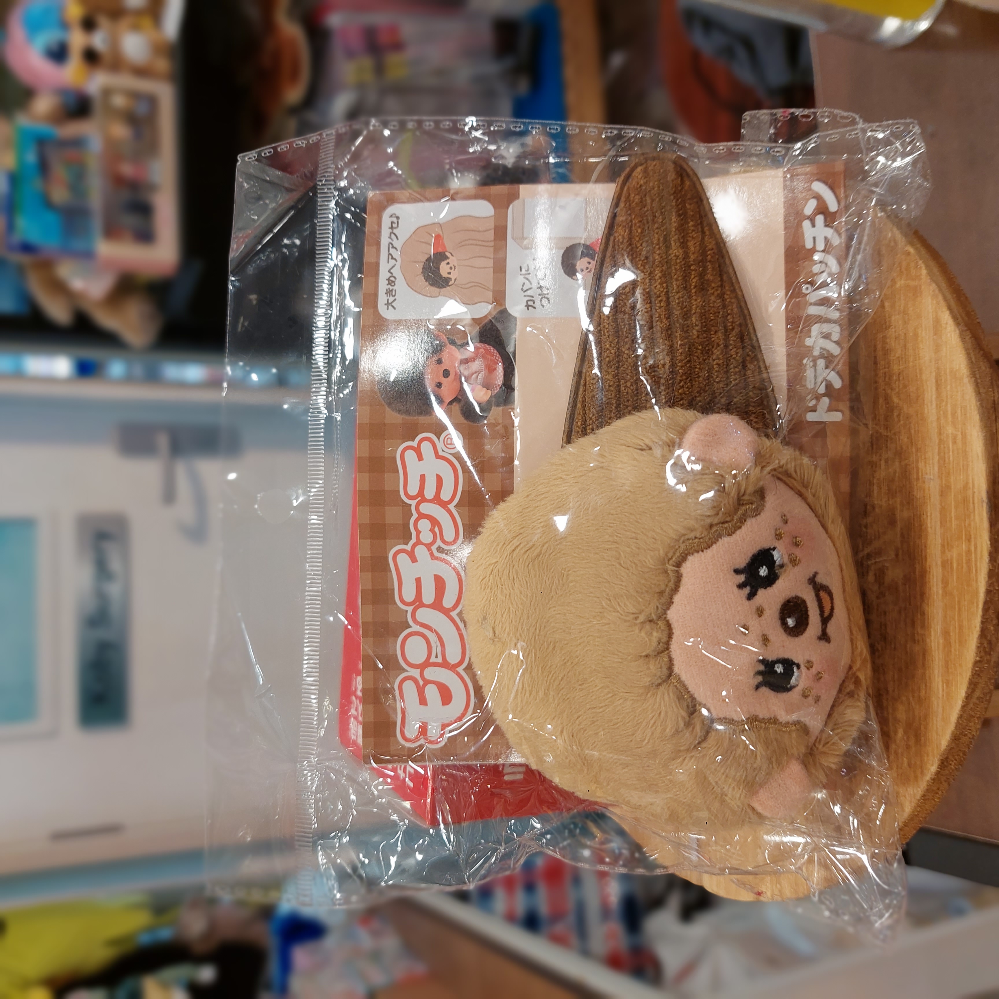 日本 Monchhichi 髮夾 頭飾