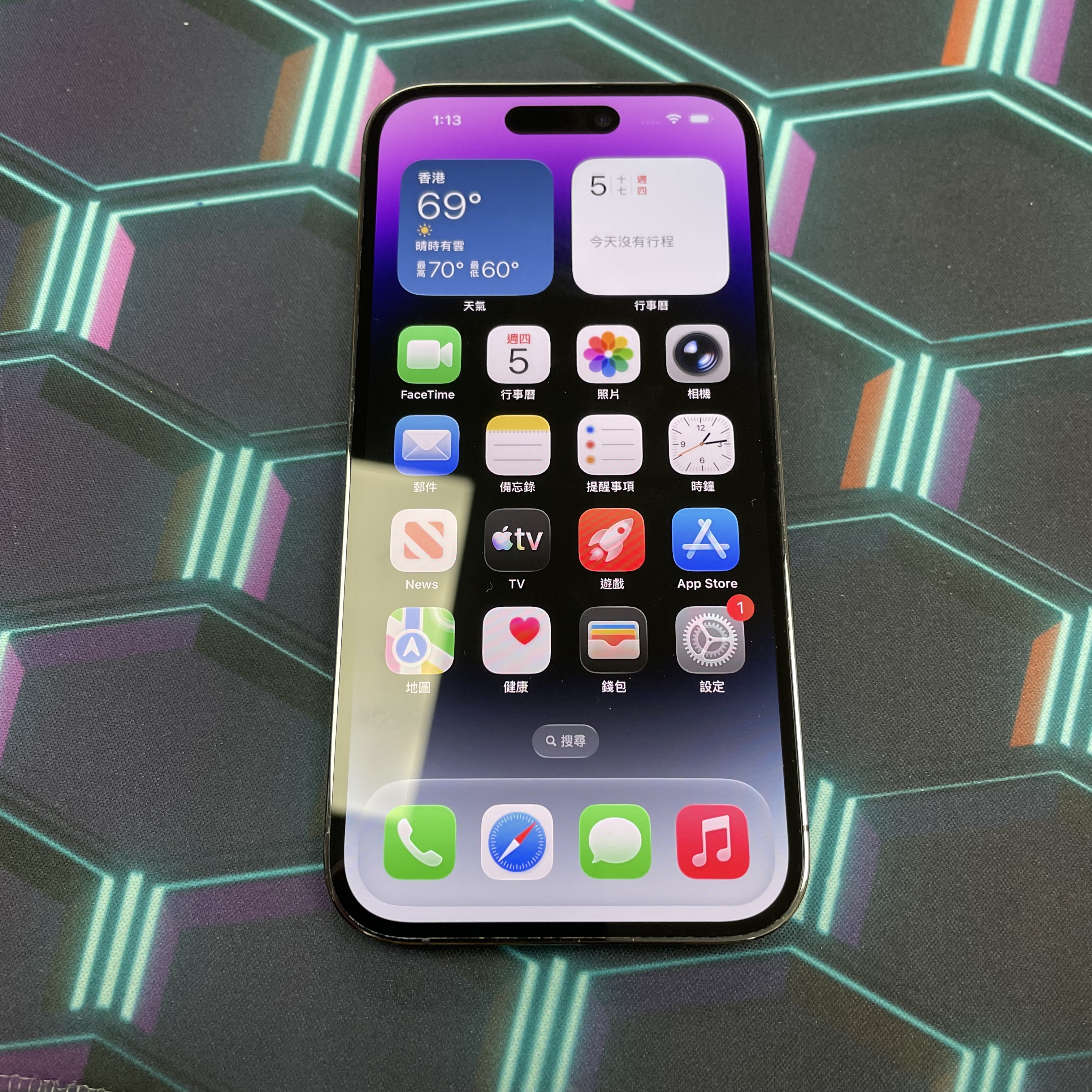 *6028 14 pro 勁靚機 256GB 電80 紫色 purple