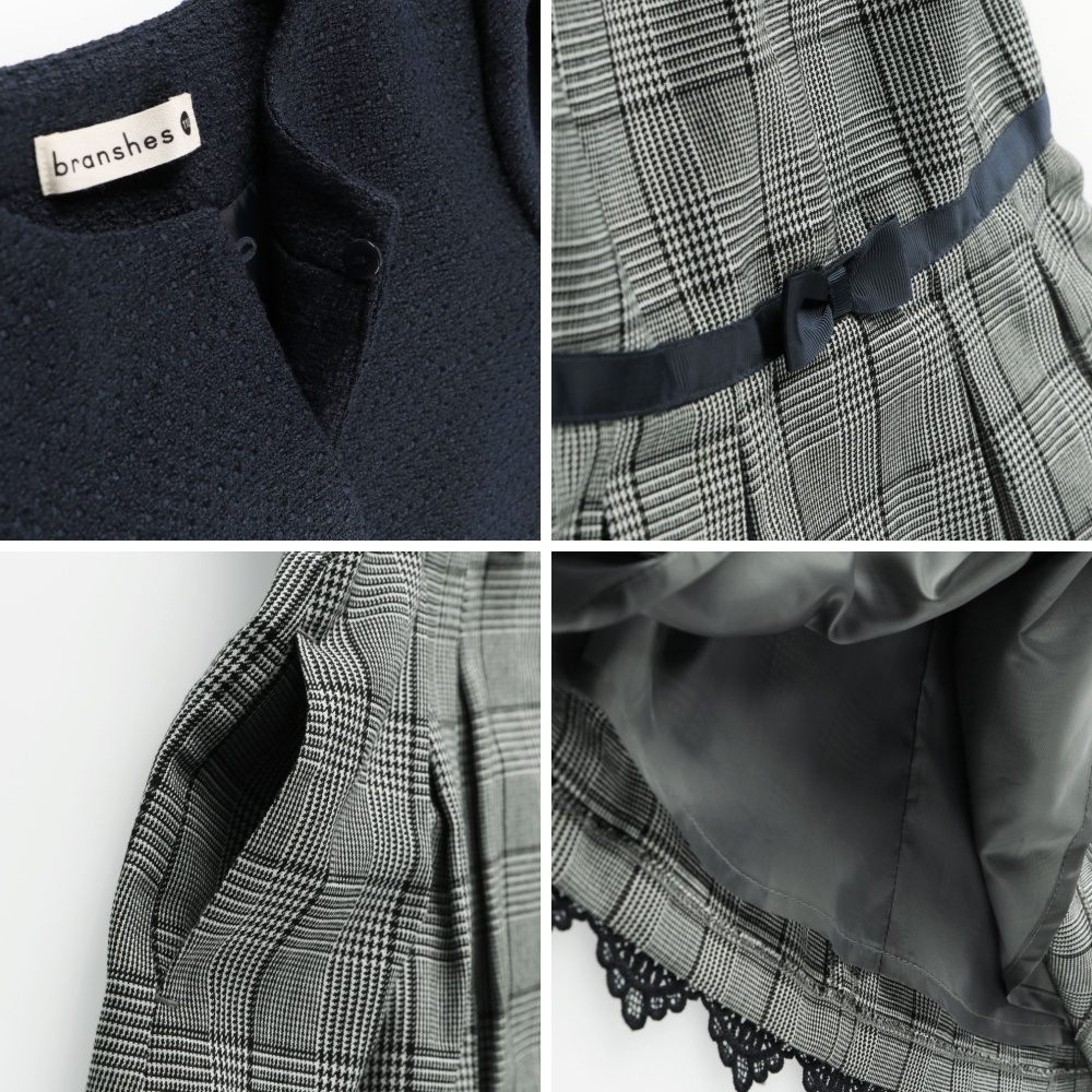 🆕【⭐訂購⭐】🇯🇵 日本直送 #優雅正裝 短身外套 + 背心裙 + 胸花別針 3件套［3款選］🌀[ELBA-0027][260303]