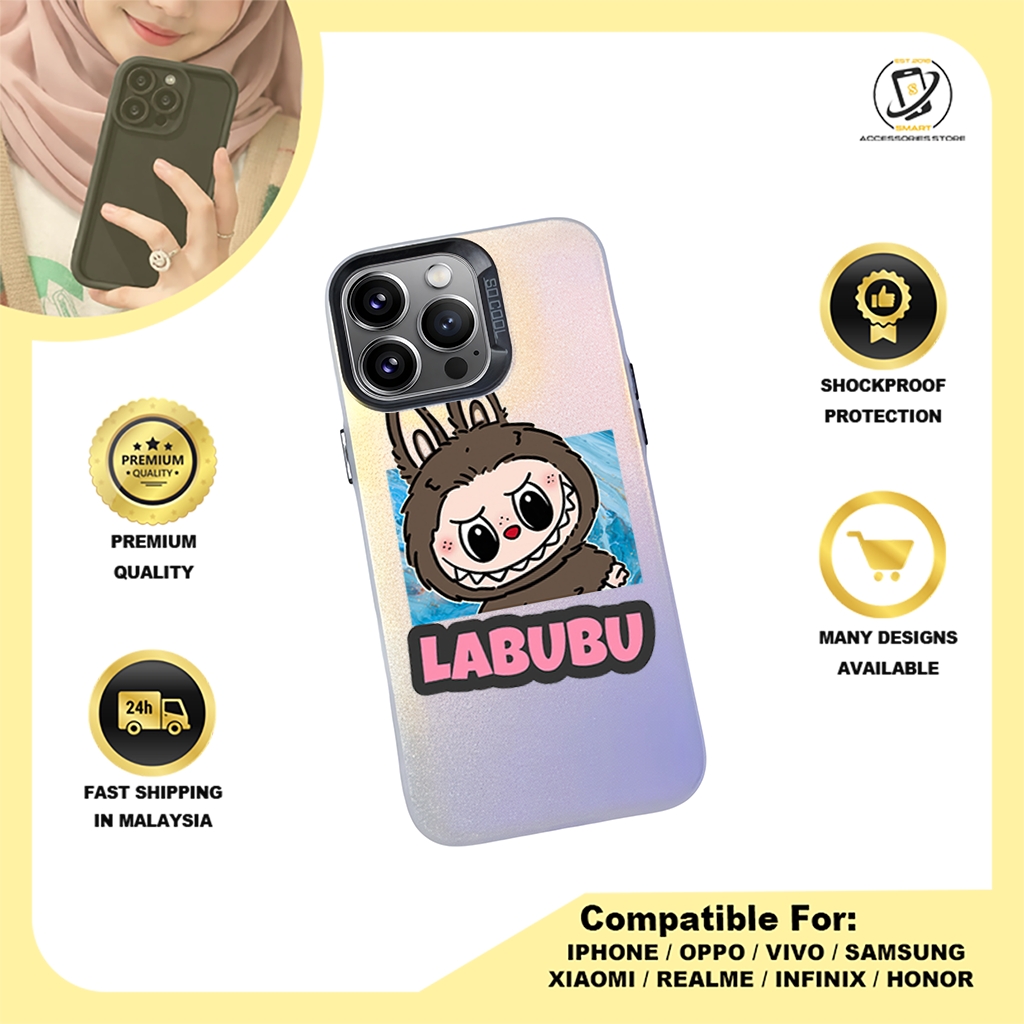 IMD CASE PHONE FOR INFINIX - DESIGN LABUBU C