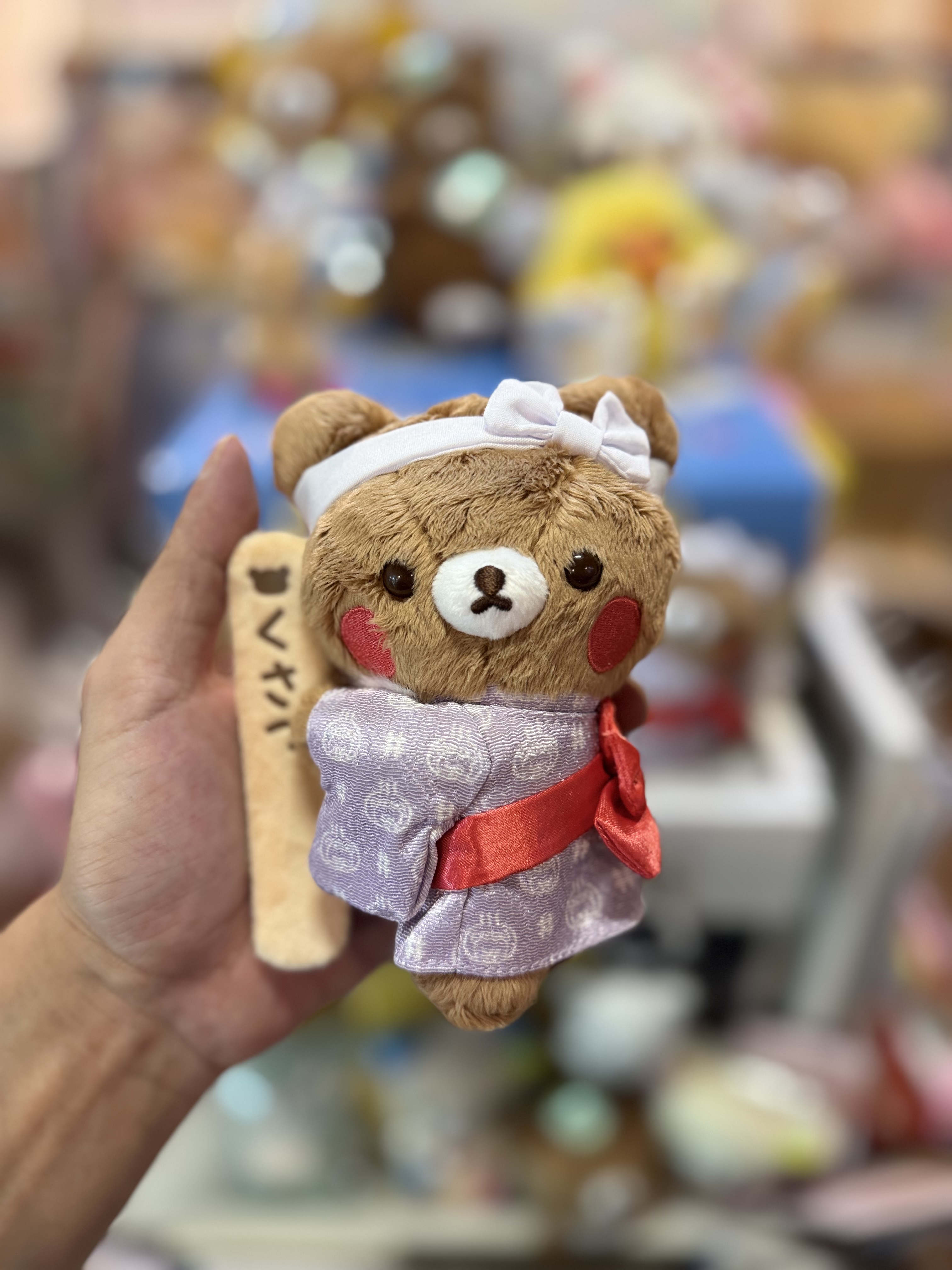 《現貨》全新日本草津溫泉店限定小熊掛飾